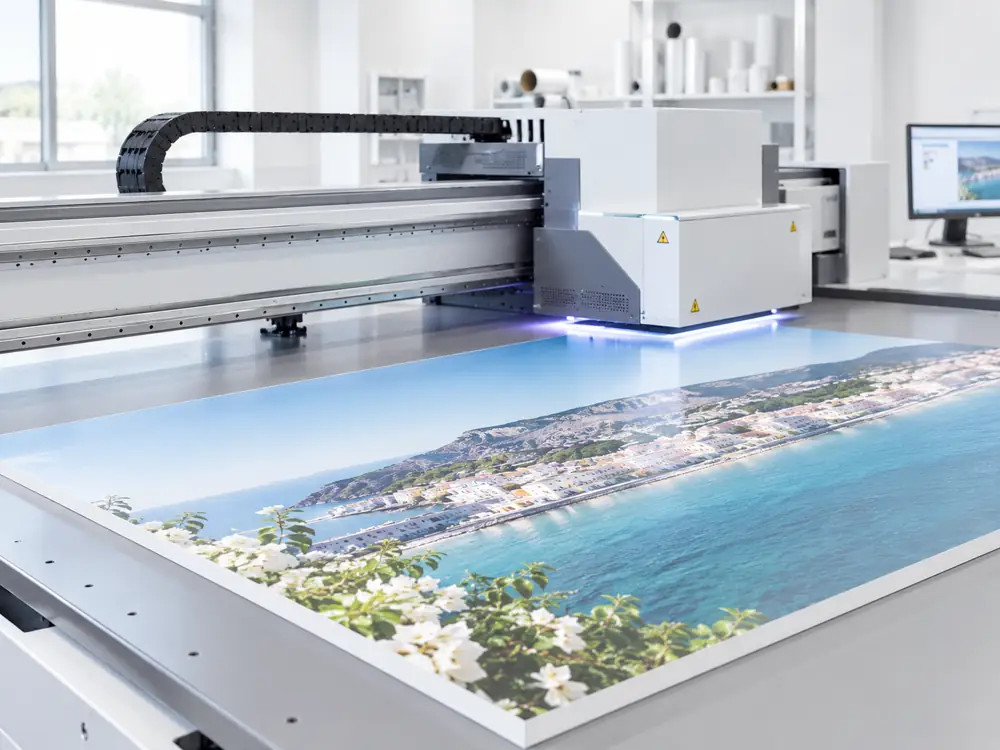 Pannello stampato su stampante UV piana